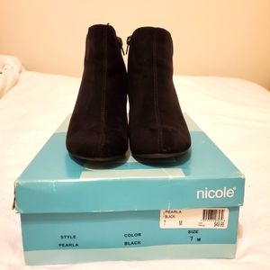 Women's Suede Wedge Booties